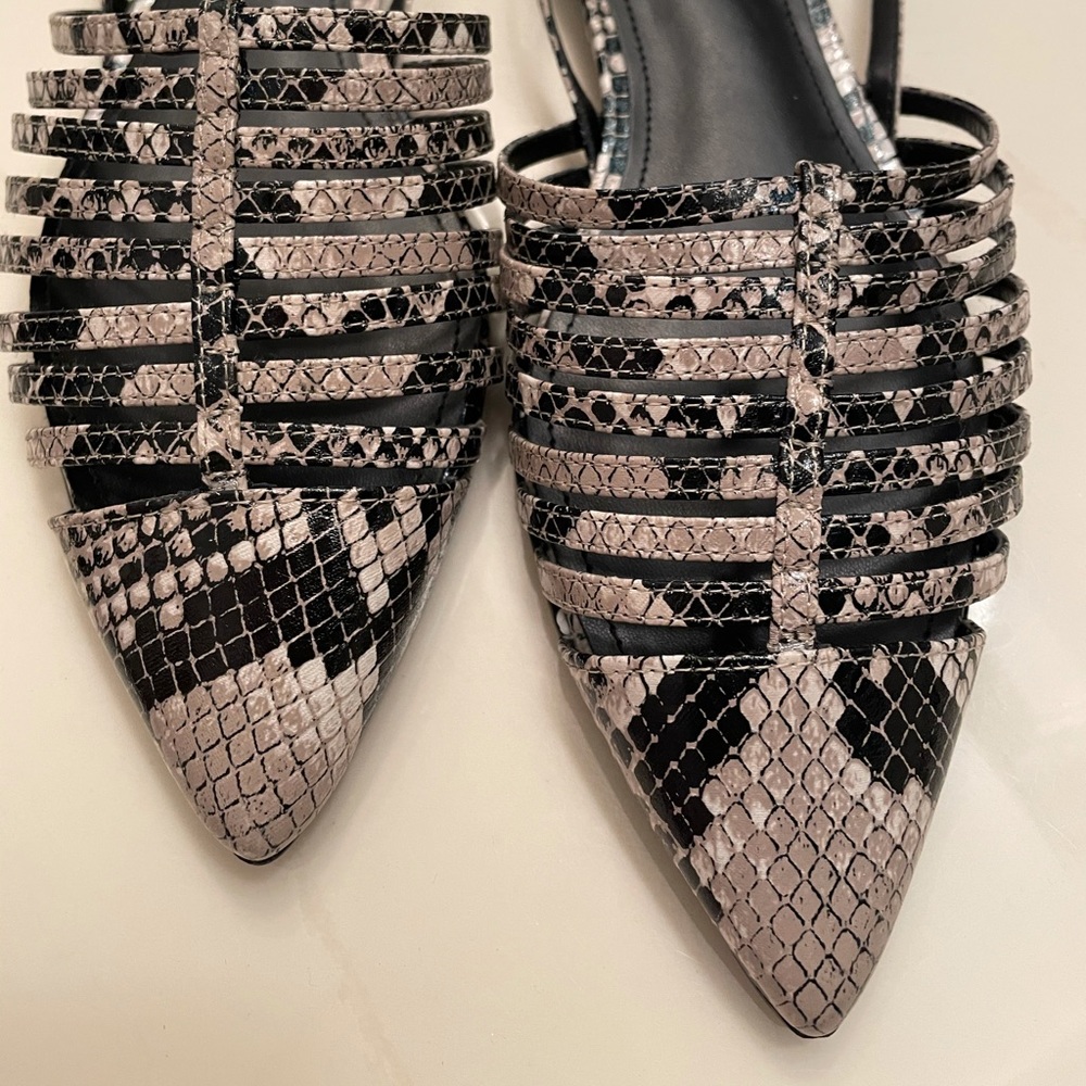 Marc Fisher Snake Print Flats - image 4